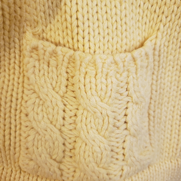 Jillian & Nicole Women's Cable Knit Three Snap Cardigan Sweater - Picture 2 of 8